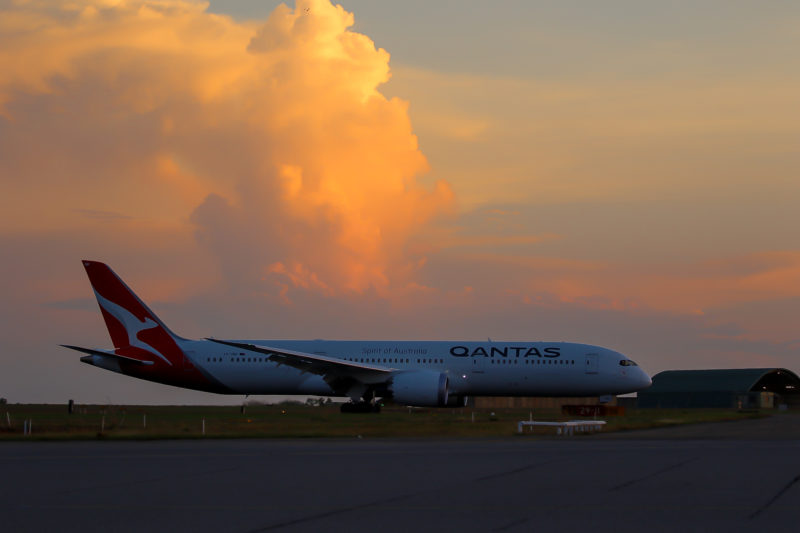 Qantas Repatriation Flight Record