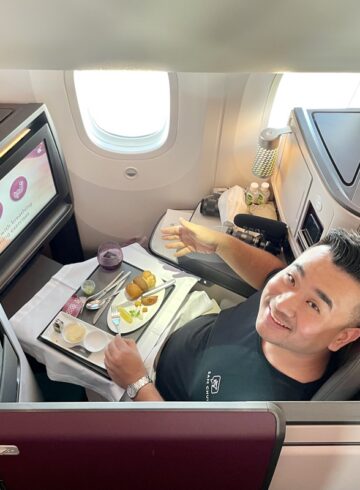 Qatar Airways B787-9 Business Class