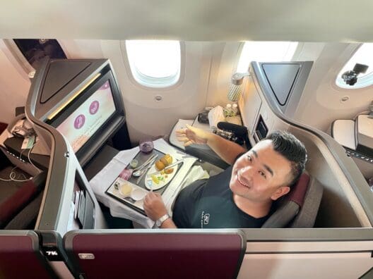 Qatar Airways B787-9 Business Class