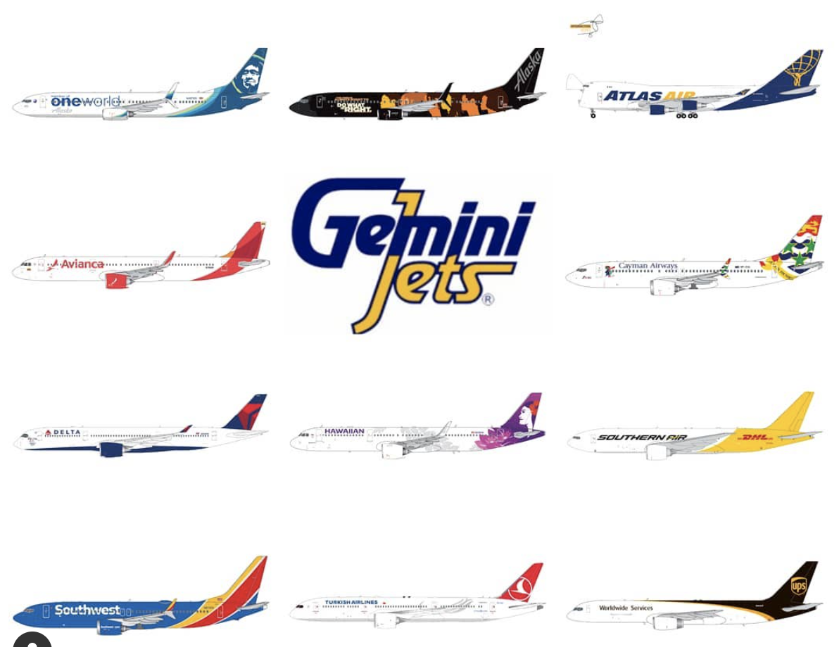 GeminiJets Airplane Models – September 2021 New Release + Discounts