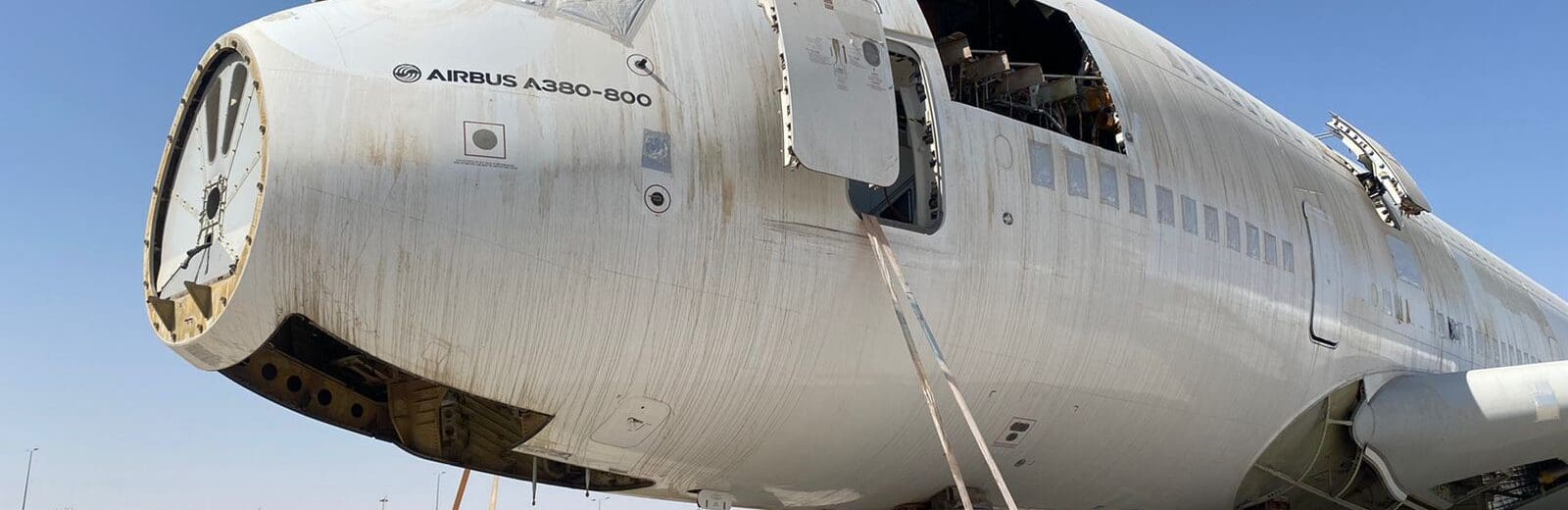 Emirates Strips its First-Ever A380 for Collectibles