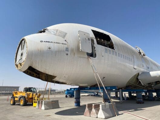 Emirates Strips its First-Ever A380 for Collectibles