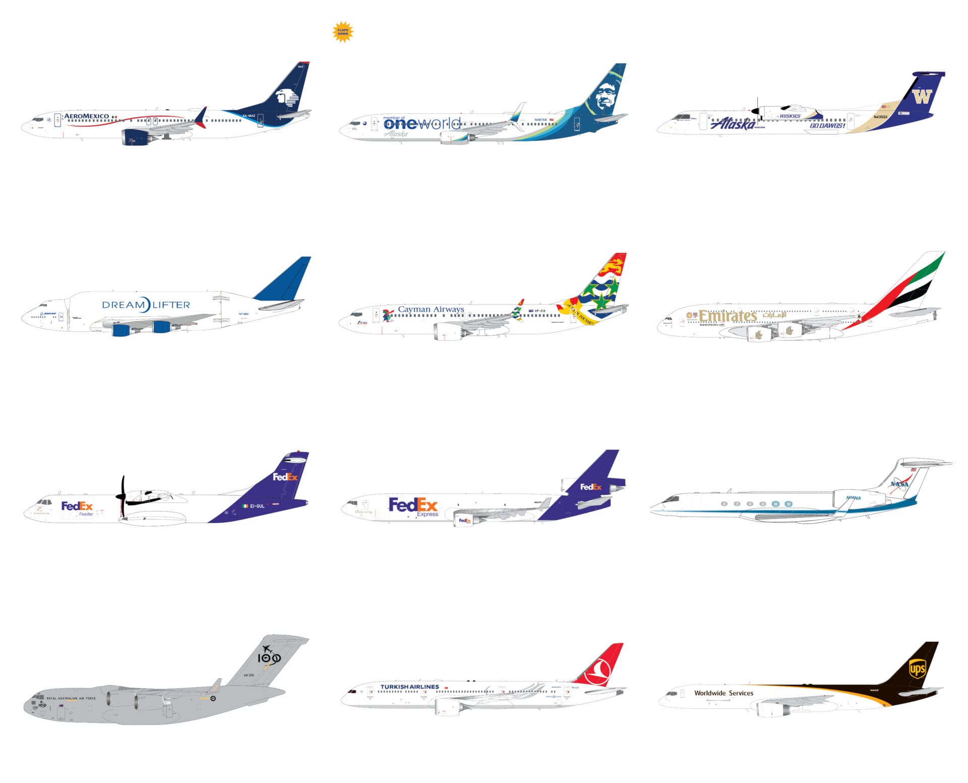 GeminiJets Airplane Models - Oct/Nov 2021 New Release + Discounts