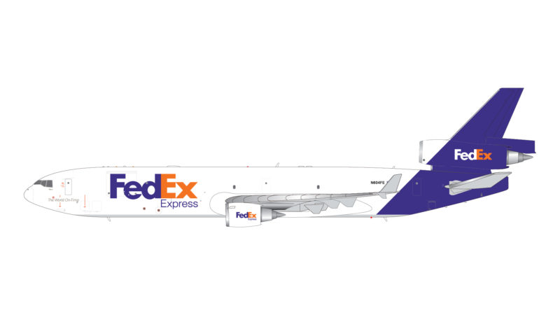 GeminiJets G2FDX982 1:200 FedEx MD-11F N604FE