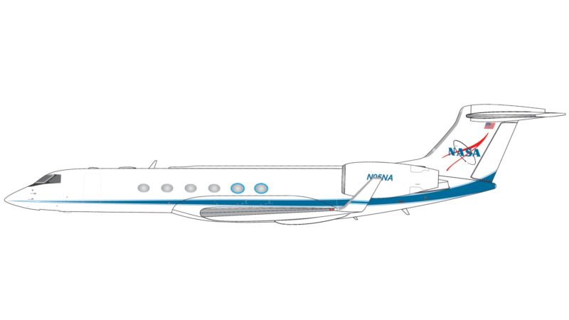 GeminiJets G2NSA984 1:200 NASA Gulfstream V N95NA