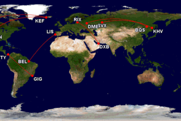 The Longest Narrow-body Routes in the World by Aircraft Type