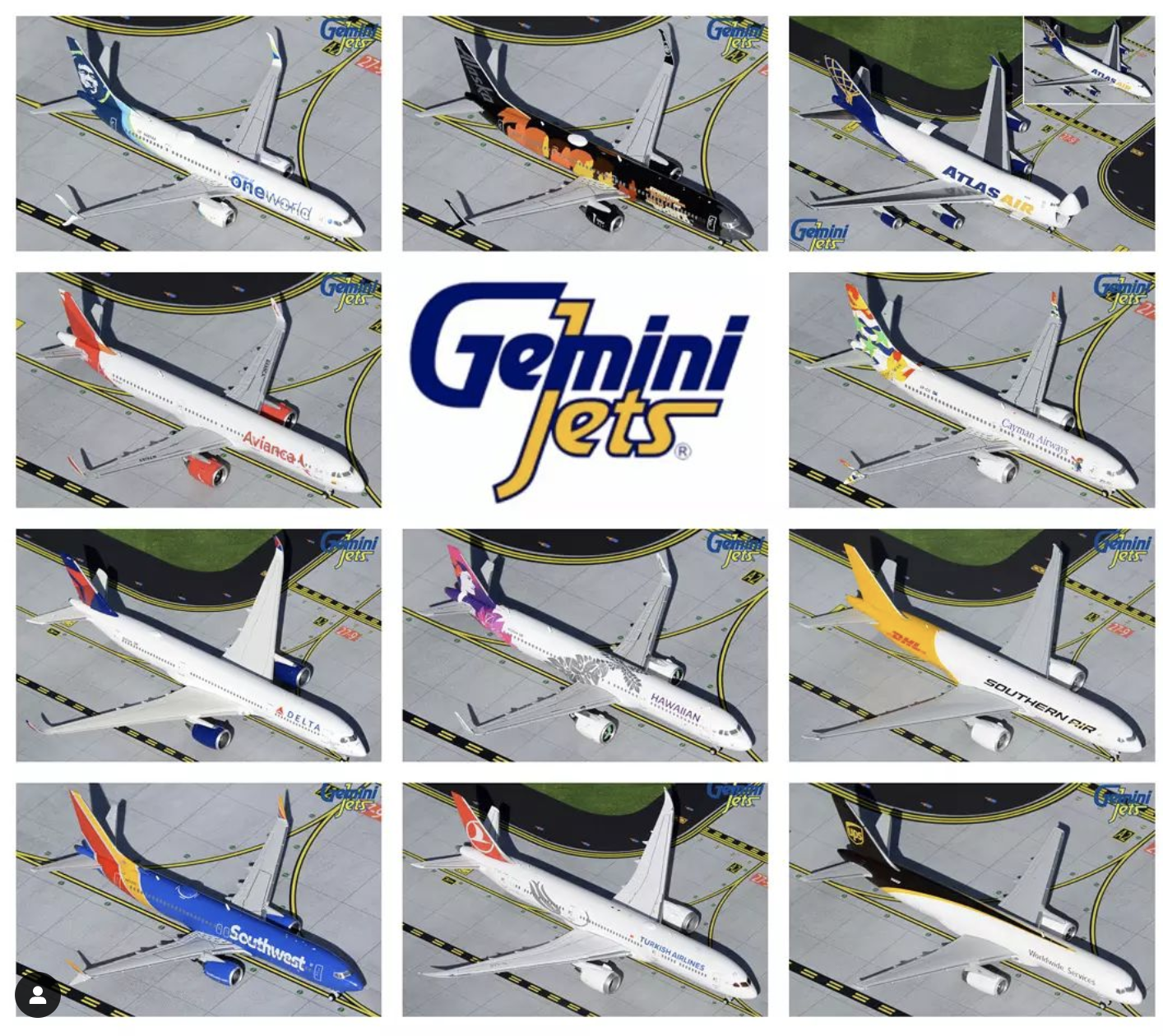 GeminiJets Airplane Models - September 2021 New Release + Discounts