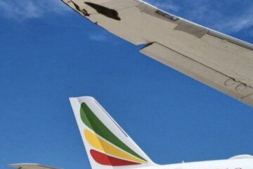 Ethiopian Airlines Airbus A350 Suffers Wingtip Strike at Johannesburg