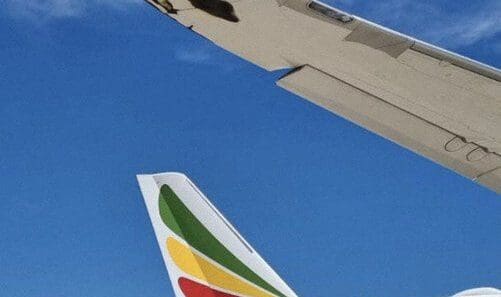 Ethiopian Airlines Airbus A350 Suffers Wingtip Strike at Johannesburg