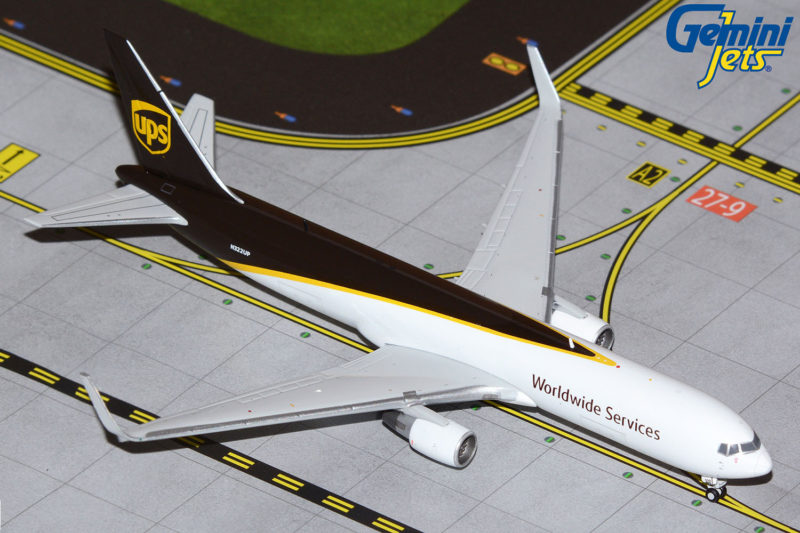 GeminiJets GJUPS1918 1:400 UPS Boeing 767-300F N322UP