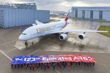Last A380 Emirates