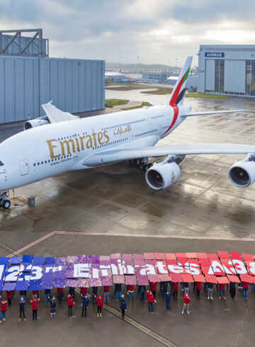 Last A380 Emirates
