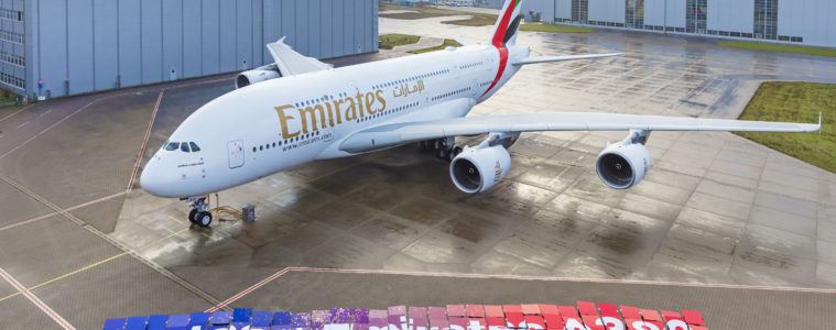 Last A380 Emirates