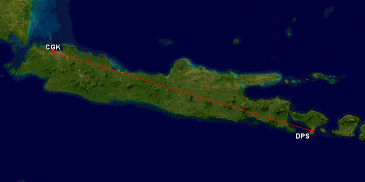 a map of a island