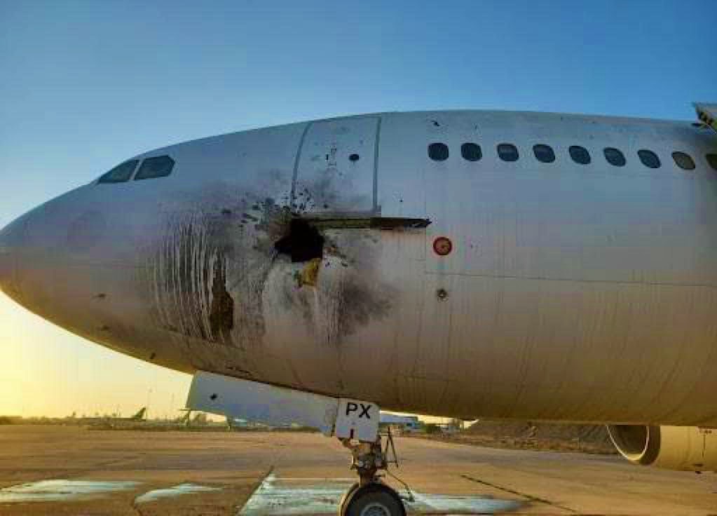 Rocket Attack Hit Parked Airplane Near Baghdad Airport