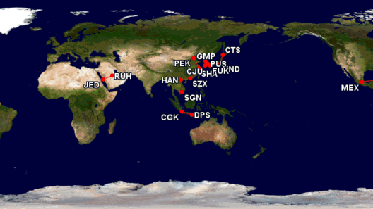 World's Top 10 Busiest Routes of 2021