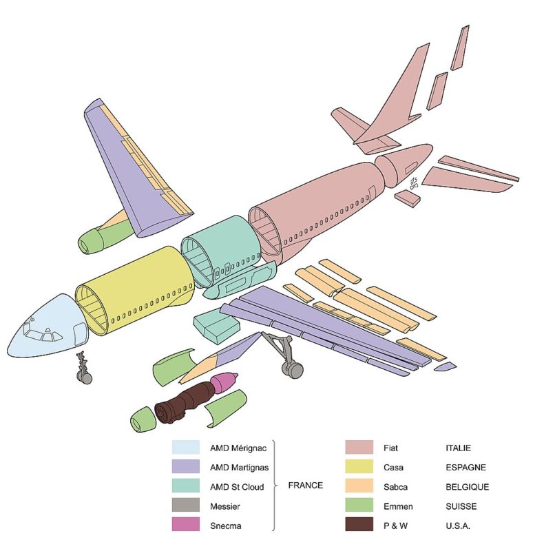 a drawing of an airplane