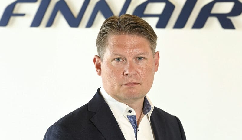 Finnair CEO Topi Manner