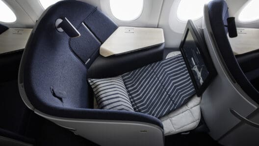 Finnair new Business Class seat