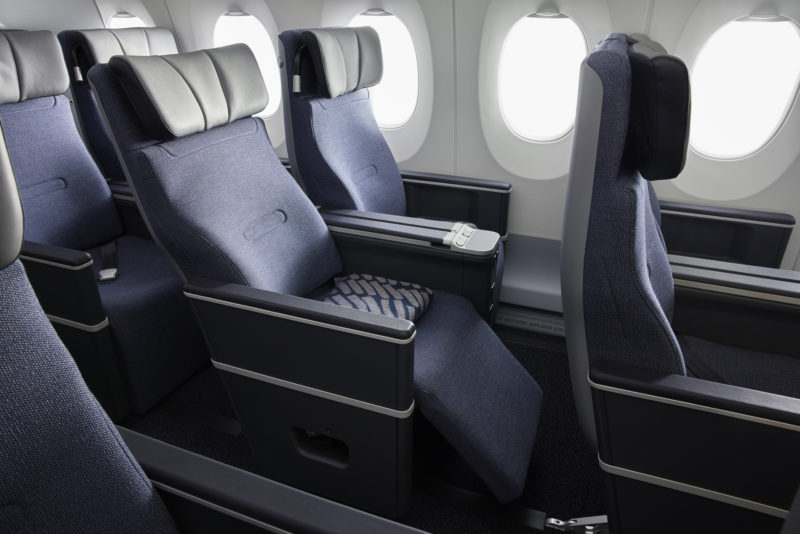Finnair New Premium Economy seat