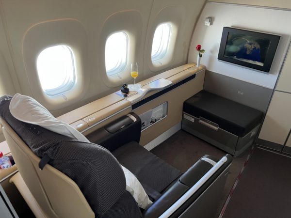 Trip Report: Lufthansa B747-8 First Class Experience + First Class Terminal