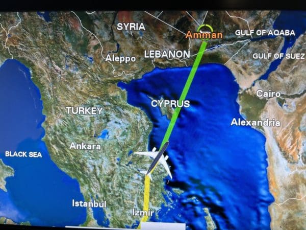 royal jordanian amman to chicago