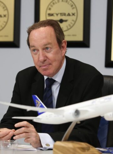 Air Astana CEO Peter Foster