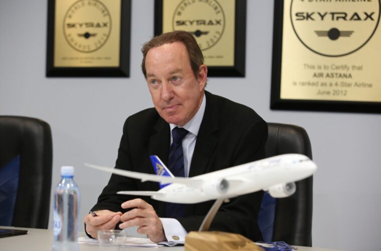 Air Astana CEO Peter Foster
