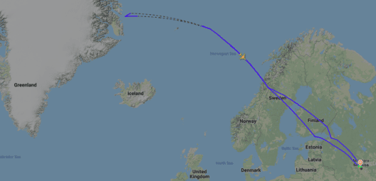 Aeroflot Operates Eight-hour Flight to Nowhere + US Bans Russian Airlines From its Airspace