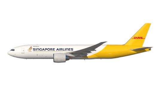 Singapore Airlines DHL 777F
