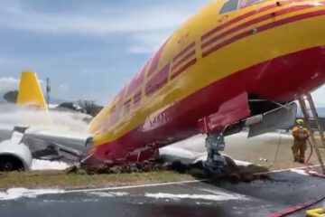 DHL Boeing 757 Crash Landed in San Jose