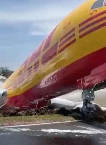 DHL Boeing 757 Crash Landed in San Jose