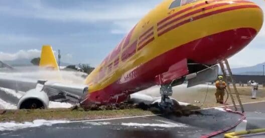 DHL Boeing 757 Crash Landed in San Jose