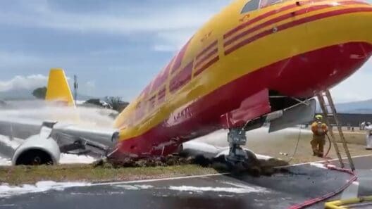 DHL Boeing 757 Crash Landed in San Jose
