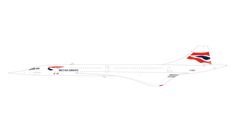 GeminiJets G2BAW1069 1:200 British Airways Concorde G-BOAA