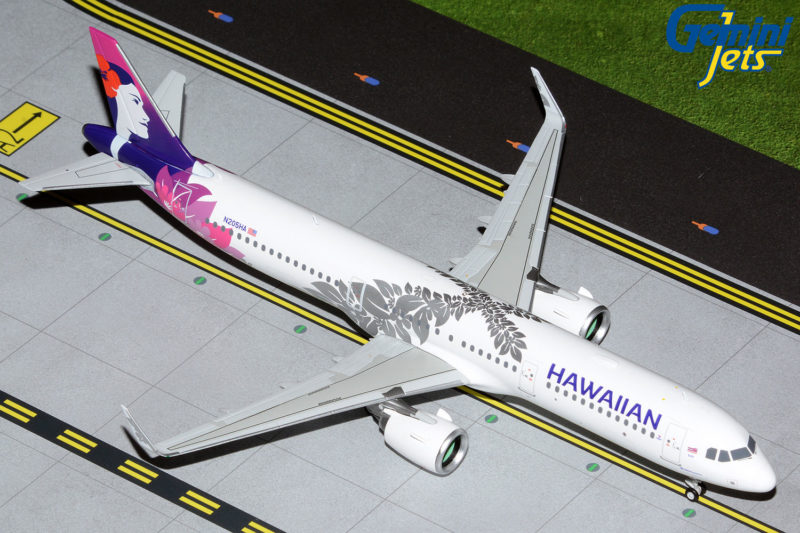 GeminiJets G2HAL1043 1:200 Hawaiian Airlines Airbus A321neo N205HA