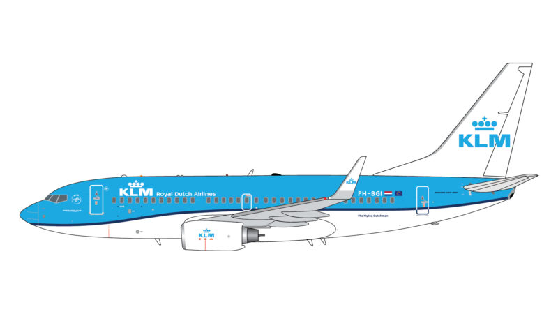 GeminiJets GJKLM1998 1:400 KLM Boeing 737-700 PH-BGI