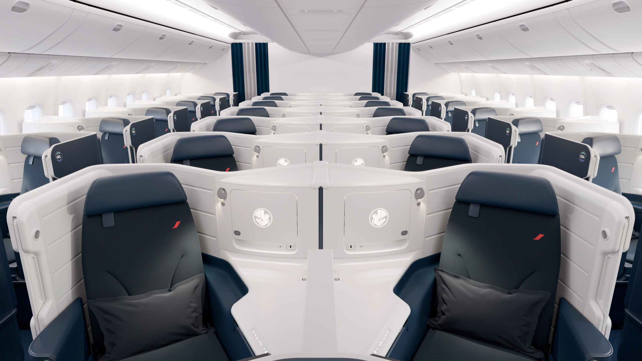Air France Unveiled New Long-Haul Business Seat With a Door