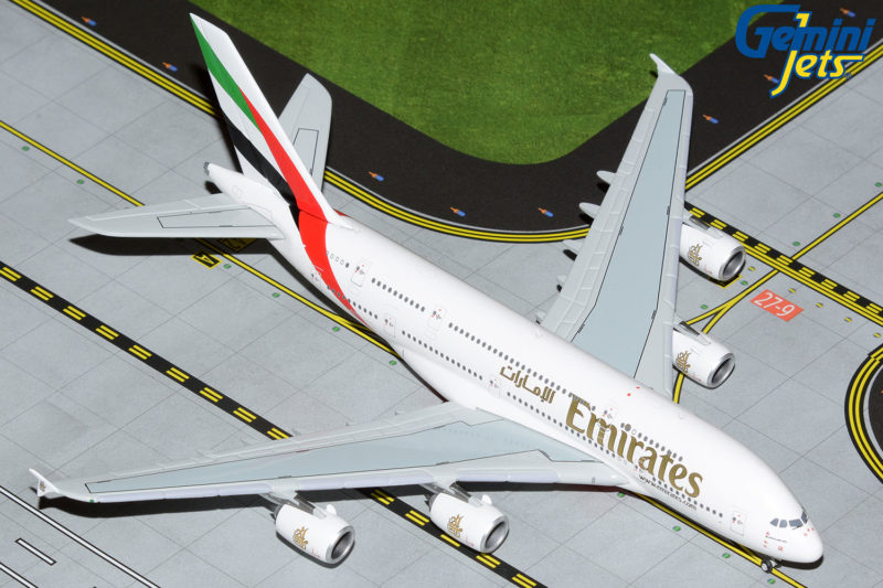 GeminiJets GJUAE2054 1:400 Emirates A380 A6-EUV