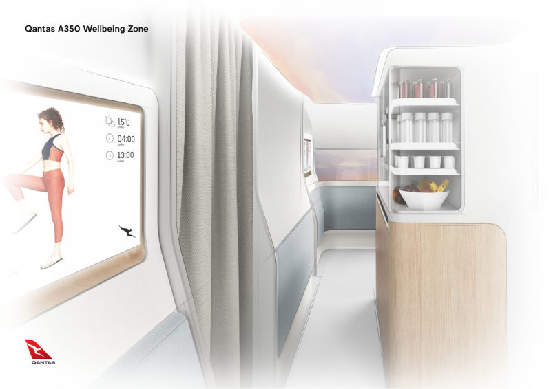 a drawing of a refrigerator in a plane