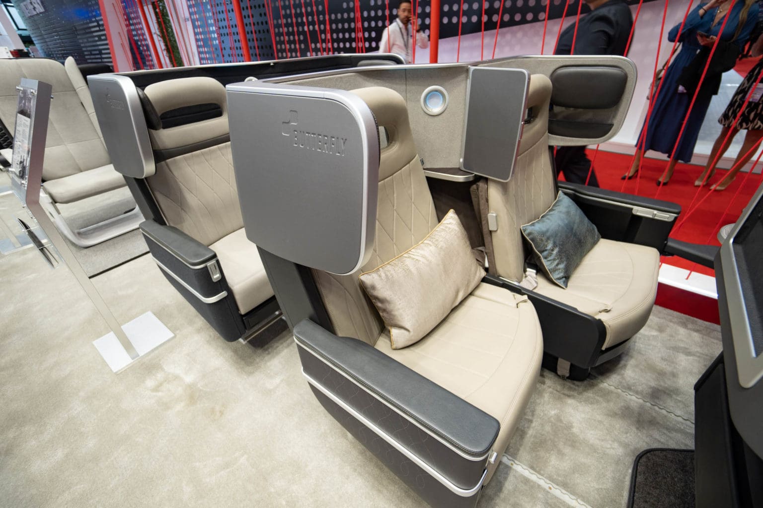 4 New Conceptual Airplane Seat at Aircraft Interiors 2022
