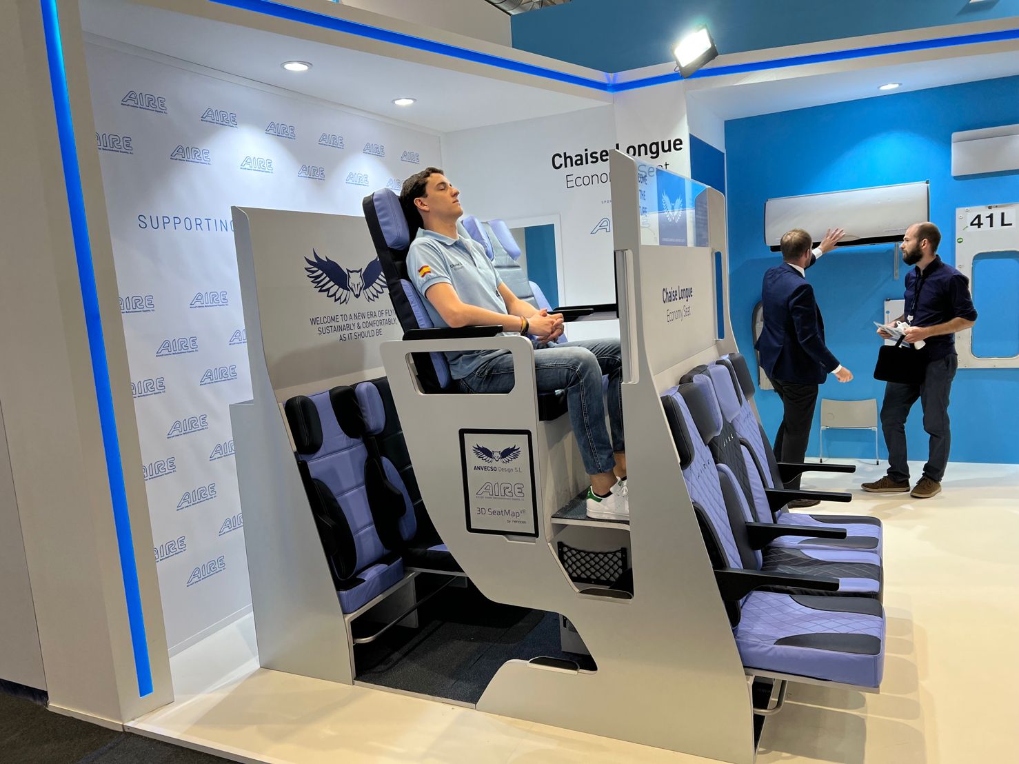 4 New Conceptual Airplane Seat at Aircraft Interiors 2022