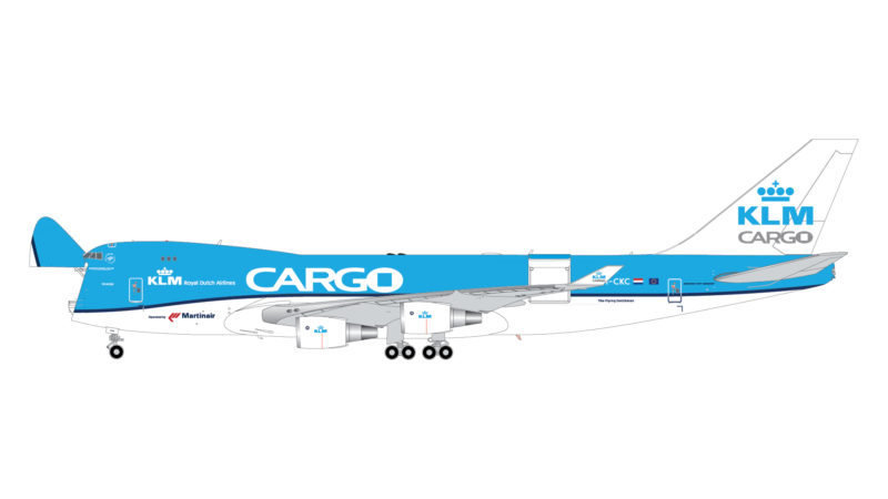 GeminiJets G2KLM935 KLM Cargo / Martinair B747-400ERF PH-CKC