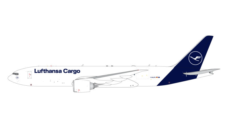 GeminiJets GJDLH2126 1:400 Lufthansa Cargo Boeing 777F D-ALFA