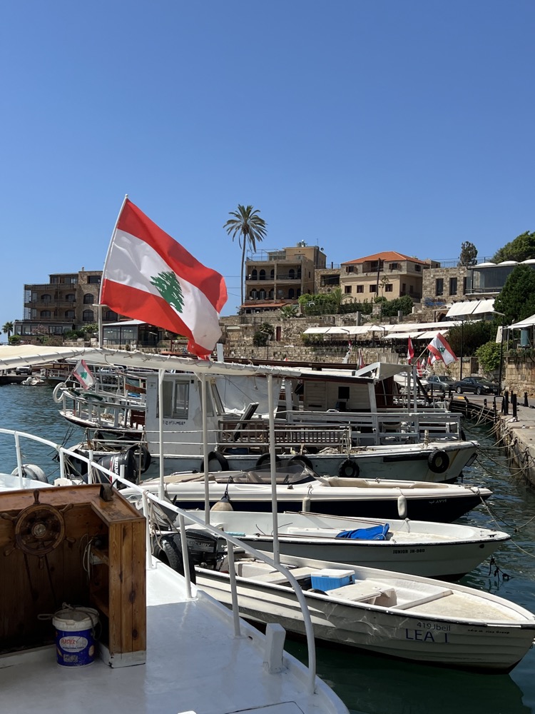 a group of boats on a dock