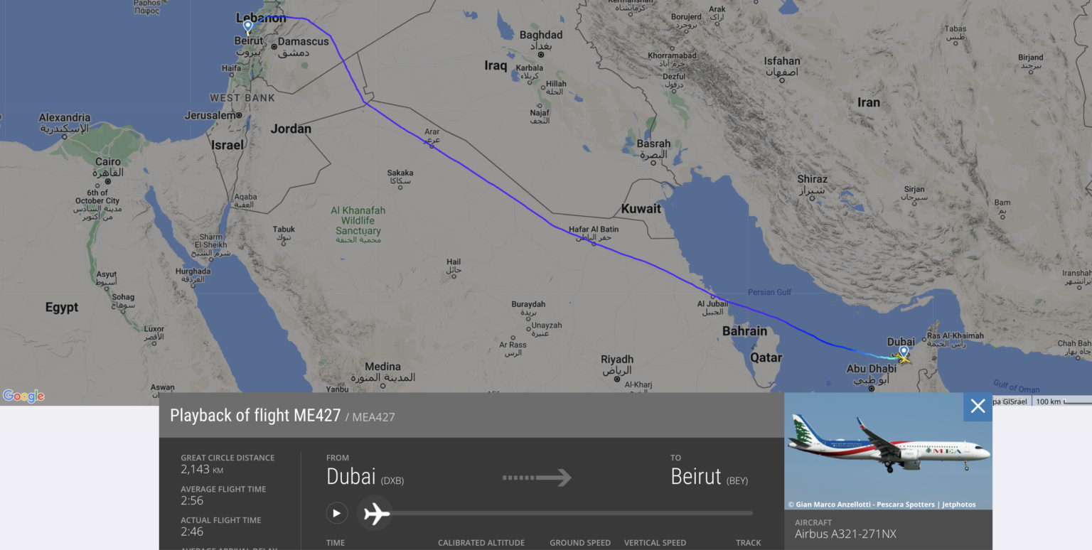 Trip Report: A Trip To Lebanon On MEA - Middle East Airlines A321neo