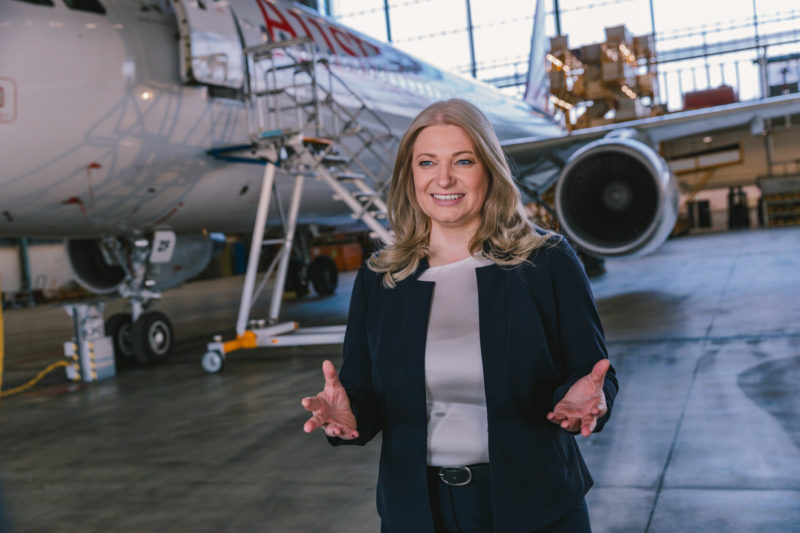 Annette Mann, CEO of Austrian Airlines