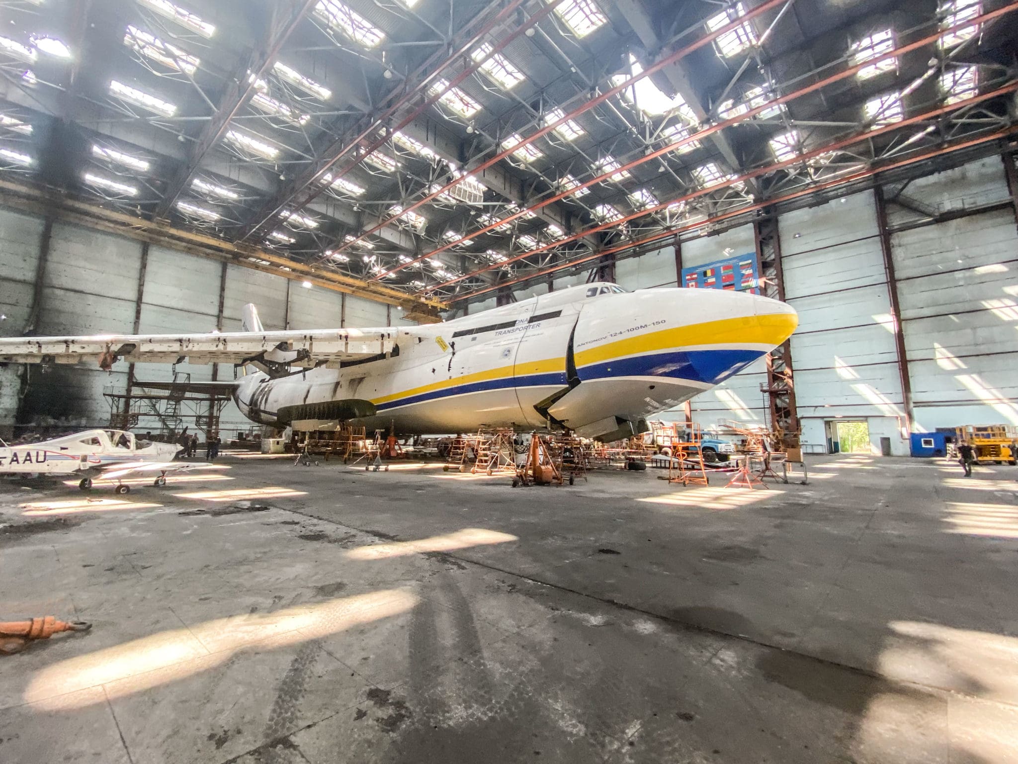 Photo Report Inside the Antonov Airport Hostomel