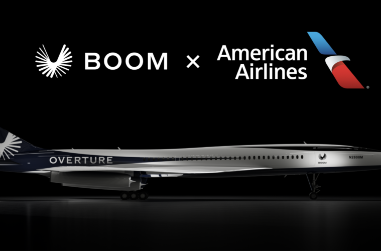American Airlines Orders Up to 60 Boom Supersonic Overture Aircraft