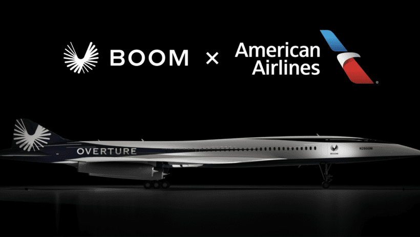 American Airlines Orders Up to 60 Boom Supersonic Overture Aircraft